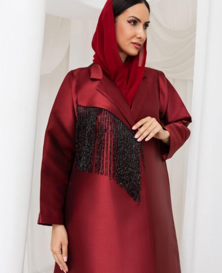 Zayna Dress- The Garnet Shine
